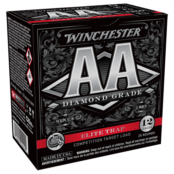 WINCHESTER AA 12ga D.G. 2.75 1- 1/8oz 1250fps #7.5 250/cs