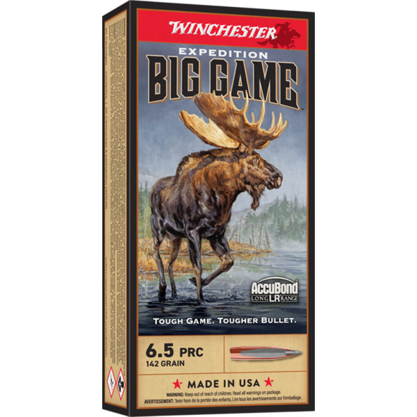 WINCHESTER AMMO 6.5 PRC EXPED BG 142gr ACCUBOND-LR 20b 10c