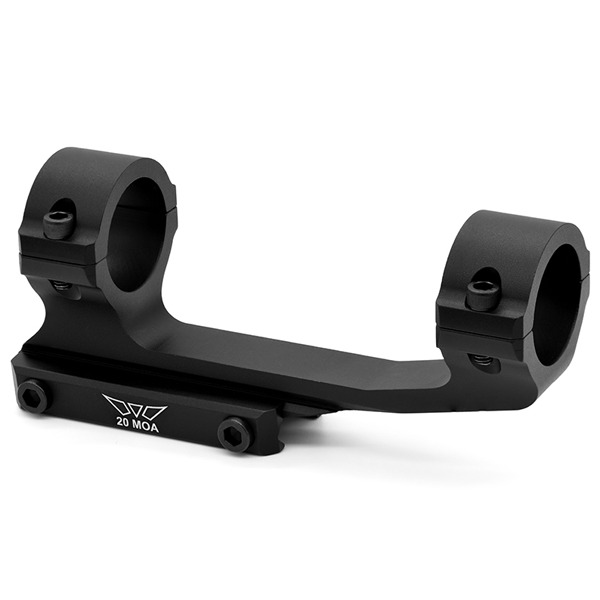 WARNE MOUNT MSR 20 MOA 1in 1 PIECE MATTE