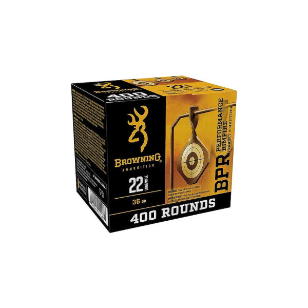 BROWNING AMMO 22LR 36gr BPR HP 400/bx 4/cs