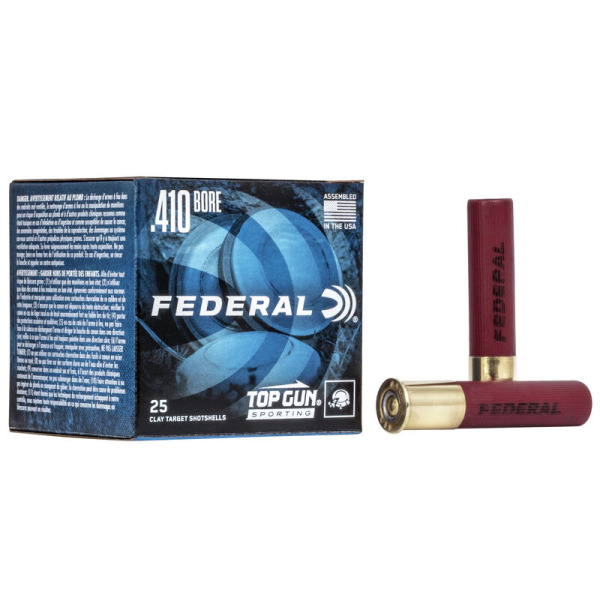 FEDERAL TOP GUN 410 2-1/2" 1/2oz 1330fps #9 250/cs