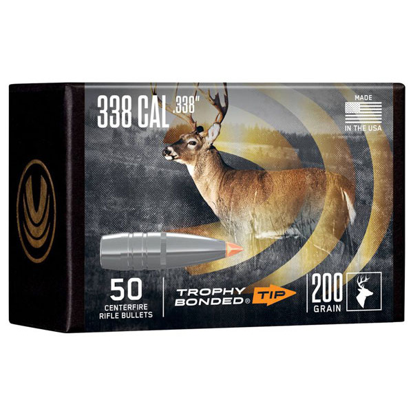 FEDERAL BULL .338 200gr TROPH TIP NON-CANN 50/bx 4/cs