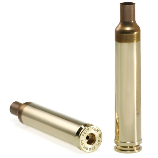 Peterson Brass 6.5-300 Weatherby Unprimed Bulk Box of 250