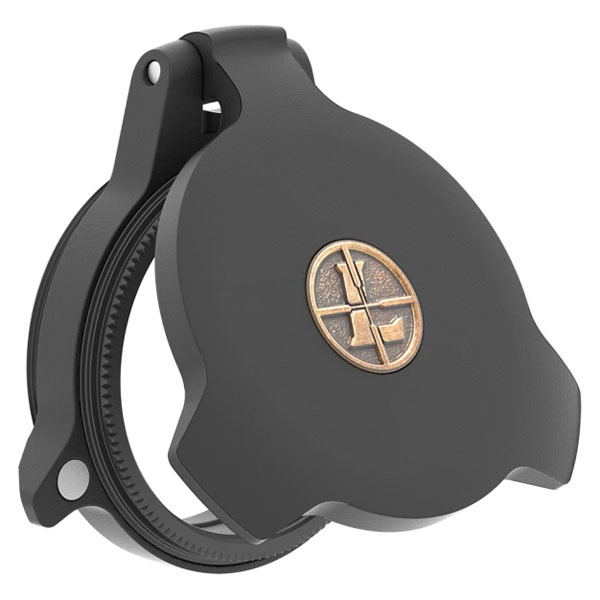 LEUPOLD ALUMINA FLIP BACK LENS COVERS, 28mm