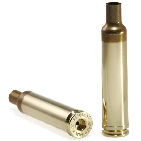 Peterson Brass 270 Weatherby Unprimed Bulk Box of 250
