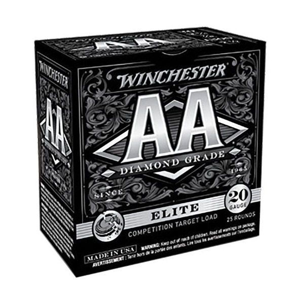 WINCHESTER AA 20ga D.G. 2.75 7/8oz #7.5 250/cs