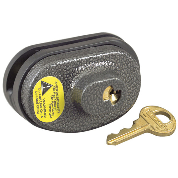 MASTERLOCK KEYED TRIGGER LOCK. NOT CA APPROVED
