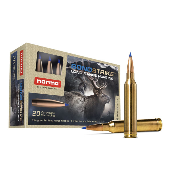 NORMA AMMO 7MM REMINGTON MAG 165gr BONDSTRIKE 20b 10c