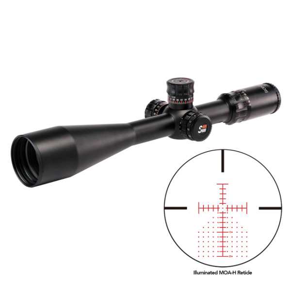 SIGHTRON 8-32x56 SIII PLR ZS ILL MOA-H TACTICAL