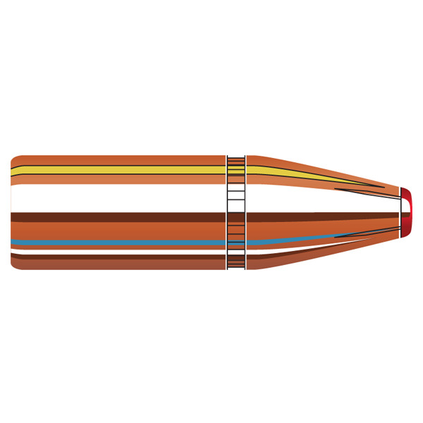HORNADY 35c(.357) 250gr SUB-X BULLET (350 LGND) 100/BX