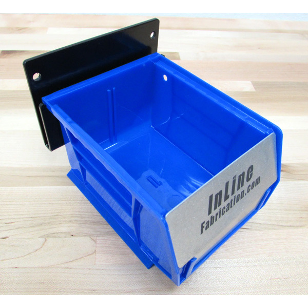 InLine Fabrication Underbin Bracket System for Dillon 550 / 650 / 750 / 1050 Toolhead Docks w/ Blue Bin