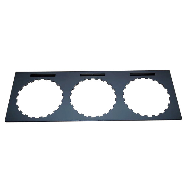 InLine Fabrication Toolhead Storage Rack for LEE Loadmaster - Black Powder Coated