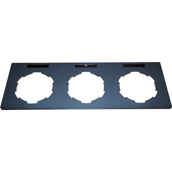 InLine Fabrication Toolhead Storage Rack for LEE Pro1000 - Black Powder Coated