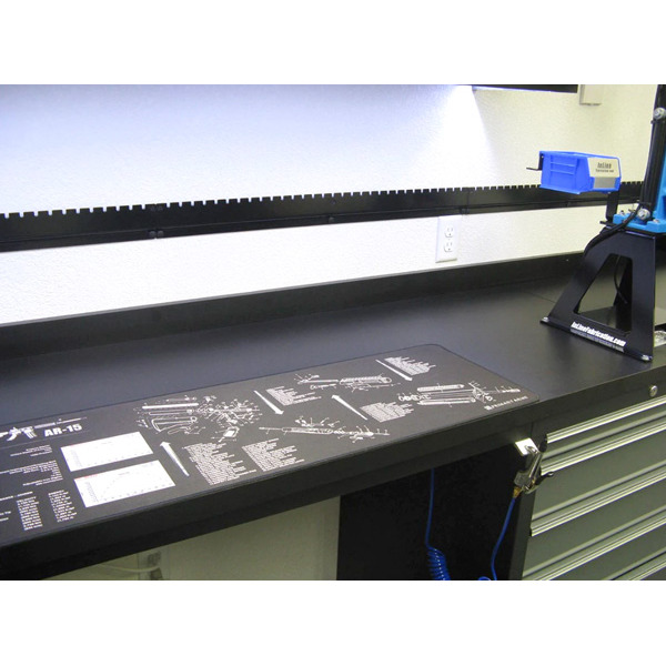 InLine Fabrication 16" InLine Rail Wall Organizer