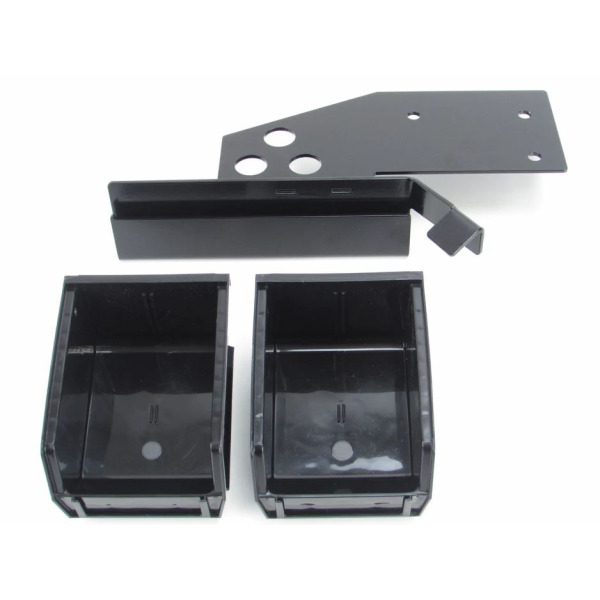 InLine Fabrication Sidebin System for Redding Big Boss & Big Boss II (1 3/16" holes) w/ Black Bins