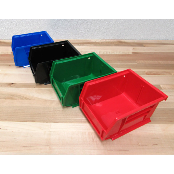 InLine Fabrication Standard Output Bin (5"L x 4"W x 3" T) Black