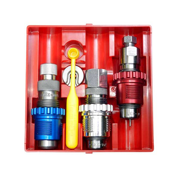 LEE 38/357 CARBIDE 3 DIE SET w/ BREECH LOCK