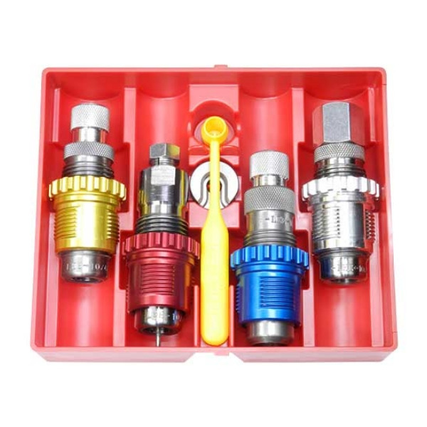 LEE 45 COLT CARBIDE 4 DIE SET w BREECH LOCK