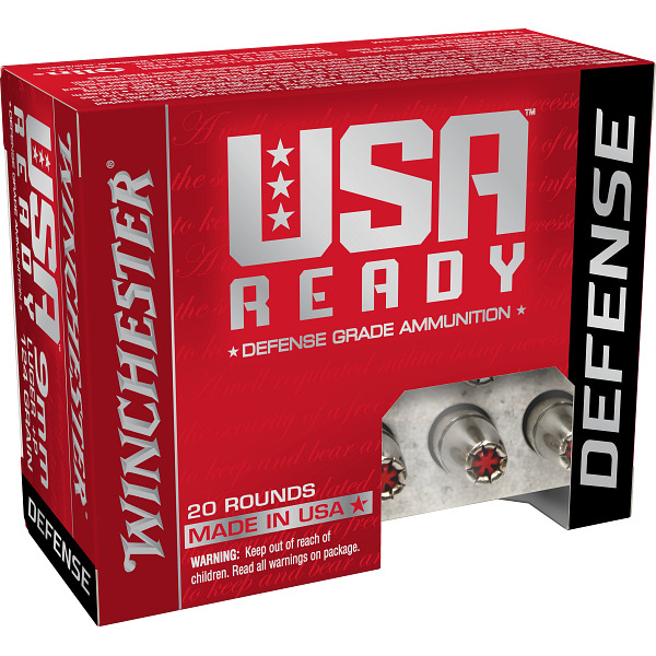 WINCHESTER AMMO 9mm+P 124gr HEX- VENT USA READY 20/b 10/c