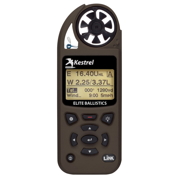 Kestrel 5700 Elite Weather Meter with Applied Ballistics and LiNK, Flat Darth Earth