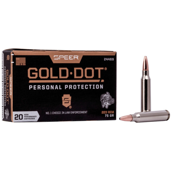 SPEER AMMO 223 REMINGTON 75gr SPEER GD 20/bs 10/cs