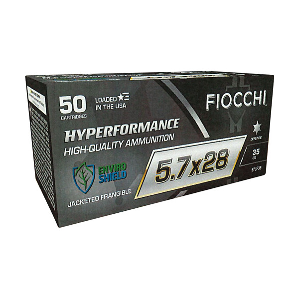 FIOCCHI AMMO 5.7x28 FN 35gr JACKETED FRANG 50/bx 10/c