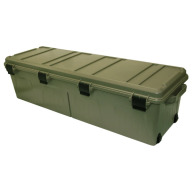 MTM TACTICAL RIFLE CRATE w/WHEELS ARMY GREEN