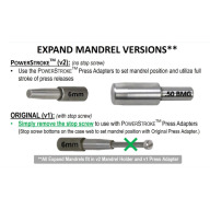 K&M PRECISION NECK EXPAND MANDREL 375cal POWERSTROK
