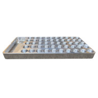 Walberg Precision Flat Aluminum Reloading Block (to .405) Micro