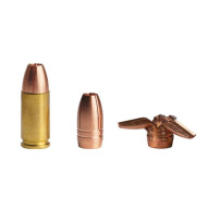 LEHIGH 9mm(.355)115gr MAX BULLET EXP HANDGUN 50/bx