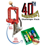 LEE CHALLENGR PRESS w/223 REMINGTON BL 3-DIE SET 40th ANN