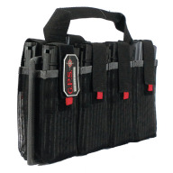 GPS AR MAGAZINE TOTE HOLDS 8 MAGAZINES BLACK