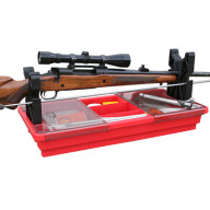 MTM Portable Rifle Maintenance Center Red