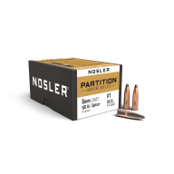 NOSLER 6MM(.243) 100gr Sptzr BULLET Partition 50/bx