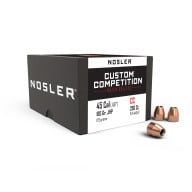 NOSLER 45 (.451) 185gr JHP BULLET CUSTOM 250/bx