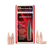 HORNADY 30c(.308) 168gr AERO MATCH HPBT 100/BX