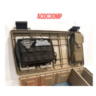 MTM ACDC30 CRATE MOLLE PANEL 2-PK BLACK 6/CS
