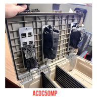 MTM ACDC50 CRATE MOLLE PANEL 2-PK BLACK 6/CS