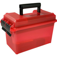 MTM PISTOL RANGE KIT CLEAR RED 6/CS