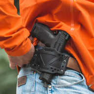 LIMBSAVER CROSS-TECH GUN HOLSTER CLIP-ON BLACK