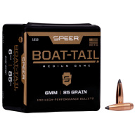 SPEER 6MM(.243) 85gr SPBT BULLET Spitzer 100/bx