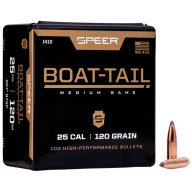 SPEER 25(.257) 120gr SPBT BULLET Spitzer 100/bx