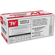 WINCHESTER AMMO 22-250 REMINGTON USA 45gr JHP 40/bx 10/cs