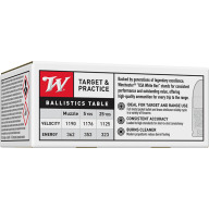 WINCHESTER AMMO 9MM LUG USA-TGT 115gr FMJ VP 100/bx 10/cs