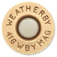 Weatherby Brass 416 Weatherby Mag Unprimed Box of 20