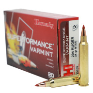 HORNADY AMMO 204 RUGER 24gr NTX 20/BX 10/CS