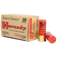 HORNADY AMMO 12ga 2.75" #4 VX BUCKSHOT 10/BX 10/CS