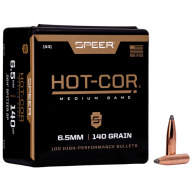 SPEER 6.5(.264)140gr SPTZ BULLET SoftPt 100/bx