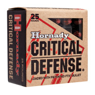 HORNADY AMMO 9x18 MAK 95g FTX CRITICAL-DEF. 25/BX 10/CS