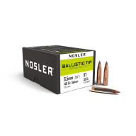 NOSLER 6.5MM(.264)140gr Sptz BULLET BallisticTip 50/bx